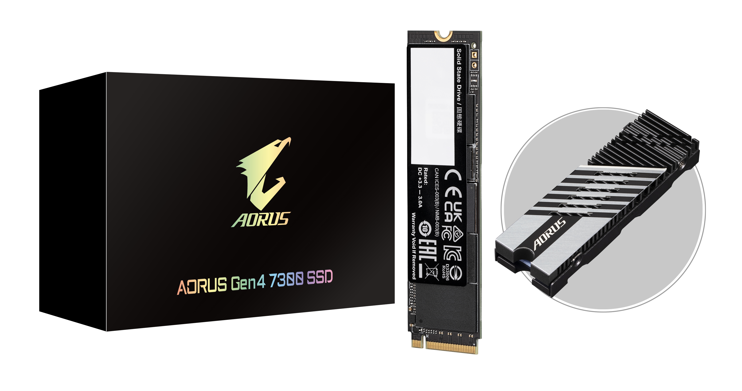 Enjoy the Evolution Speed with AORUS Gen4 7300 SSD!